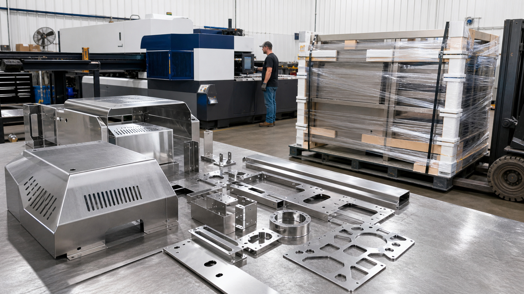 metal fabrication for packaging equipment