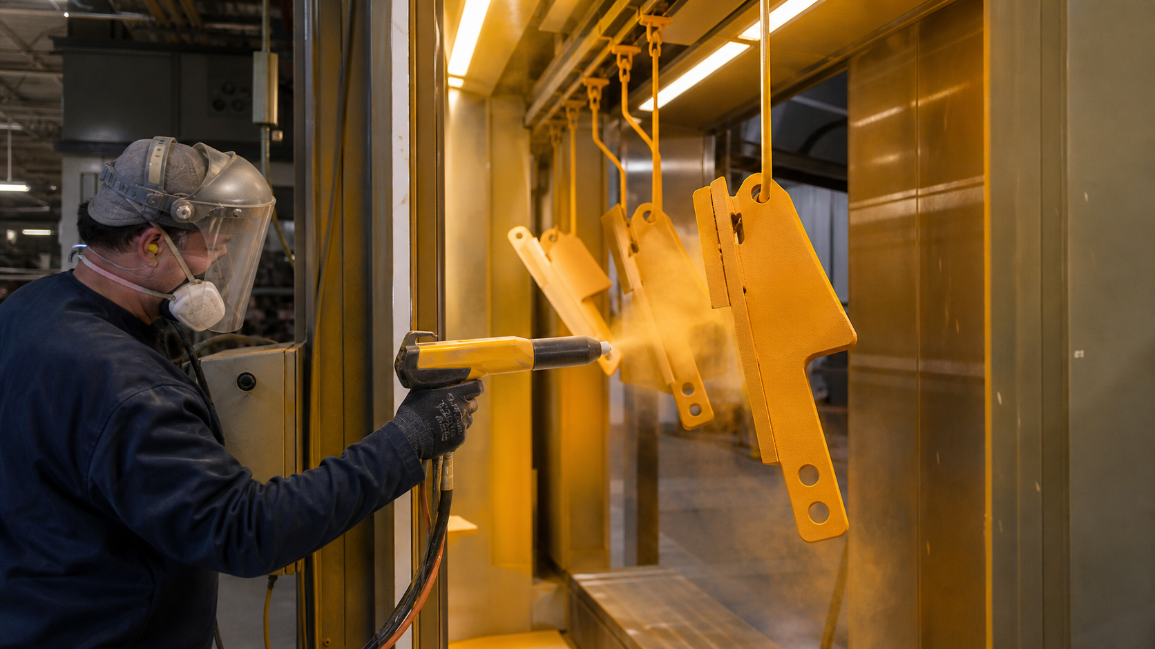 Powder Coating Process Step By Step: What Happens To Your Part? | Midwest Metal Fabrication powder coating process steps